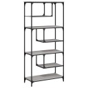  Bokhylle grå sonoma 81x36x176 cm konstruert tre 8721012045606