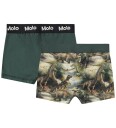 Molo Boxershorts   Justin   2 pack   Dino Harmony   Molo   5 6 år 110 116   Boxershorts Armygrønn Brun Grønn
