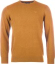 Barbour Men's Essential Crew Neck Jumper Orange S