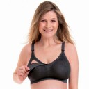 Anita BH Maternity Essential Lace Nursing Bralette Morkgra  X-Large Dame