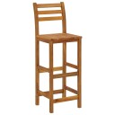 vidaXL Barstoler 8 stk heltre akasie