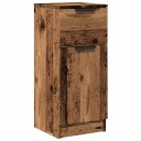  Skjenk gammelt tre 30x30x70 cm konstruert tre 8721158442604