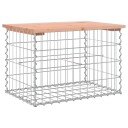 vidaXL Hagebenk gabiondesign 63x44x42 cm heltre douglasgran
