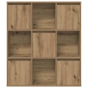 Bokhylle artisan eik 89x24x101,5 cm konstruert tre