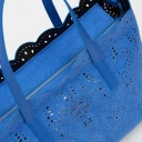 Ermanno Scervino Dame Vesker Blå ONE SIZE,