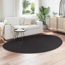  Teppe Svart 160 x 230 cm Polyester