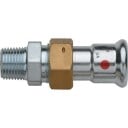 10 stk 18 x 3/4" TURBO stål unionsmuffe/nippel
