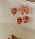 Little Dutch Bath Play Cups Flower Pink ONE SIZE