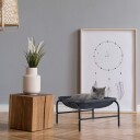 Square Cat hengekøyeseng – mykt netting solid stålramme