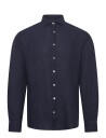 Bruun & Stengade Bs Tahaka Casual Modern Fit Shirt   Navy   XXL