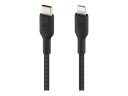 Belkin Boost Charge USB-C til Lightning 1m Kabel - Svart, MFi Sertifisert