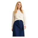 Barbour Dame Strikkevarer Hvit S,