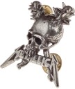 Alchemy Metallica Damage Inc Skull Pin Badge Hand Made Fine English Pewter 83955163