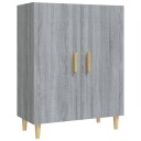vidaXL Skjenk grå sonoma 70x34x90 cm konstruert tre