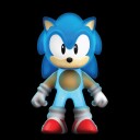 Goo Jit Zu Sonic Glow Surge Speed Surge  Sonic