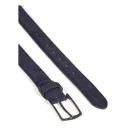Howard London Suede Leather Belt Jack - Navy - 85
