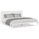  Ekstra lang sengeramme uten madrass hvit 180x210 cm heltre