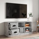 vidaXL TV-benk betonggrå 102x35,5x47,5 cm konstruert tre