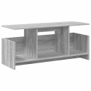  TV benk Grå Sonoma 102 x 35 x 45 cm Konstruert tre