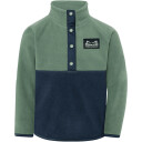 Didriksons   Fleeceskjorte Monte Kids' Half Button   Grønn