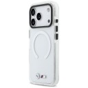 BMW M IML Støtsikkert MagSafe Etui med Metallogoer til iPhone 17 Pro - Gjennomsiktig