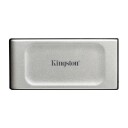 Kingston XS2000 2TB Ekstern SSD USB 3.2 Gen 2x2 Svart/Sølv