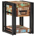  Nattbord 40x40x40 cm laget av gjenvunnet massivt tre