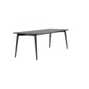 Venture Design Ellis spisebord Svart 230 x 85 cm Svart