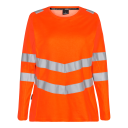 Engel Safey dame langermet T-skjorte Hivis Oransje SEW-9543-182-10 XS