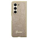 Guess Hardt Deksel til Samsung Galaxy Z Fold 5 Glitter Script Gull