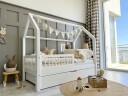 Minitude Finn Husseng 80x160 Hvit