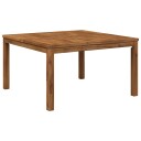 vidaXL Kaffebord Naturlig 80 x 80,5 x 45 cm Solid akasietre