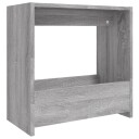 vidaXL Sidebord grå sonoma 50x26x50 cm konstruert tre