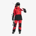 RevolutionRace Skalljakke Turjakke & Vindjakke AccXel 2L Ski Jacket Dame Aura Red/Black Størrelse:S