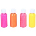 Artico Akrylmaling Neon 80ml 4-pak - Gul/oransje/rosa