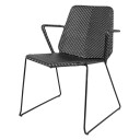 Cane line Vision lenestol svart porselen