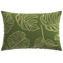 vidaXL Putetrekk 2 pcs HEERLEN Blad Design 50 x 80 cm Polyester