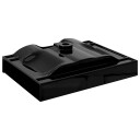 vidaXL Luksus keramisk servant 60x46cm svart