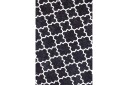 Chilai Matte 100x180 cm - Svart/Hvit