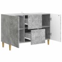  Serviesskap Betonggrå 89 x 34,5 x 60 cm Konstruert tre