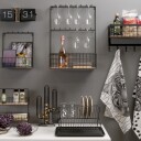 Karlsson Flip Clock No Case Veggklokke KA5601BK