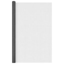 vidaXL Nettingskjerm glassfiber 112x500 cm svart