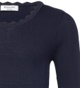 Rosemunde Kids Rkbalta Modal Ls Lace T-Shirt Navy 164