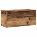 vidaXL Lagringsboks Gammelt tre 100 x 42 x 46 cm Konstruert tre