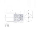 Luftbeholder, trykkluftanlegg DT Spare Parts 3.70110