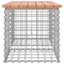 vidaXL Hagebenk gabiondesign 103x44x42 cm heltre douglasgran