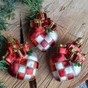 Brink Nordic Juletrepynt hjerte med gaver 8 cm