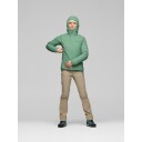Norrøna Femund Thermo60 Zip Hood Dame Dark Ivy XL