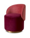 Greer spisestol savona bordeaux velvet
