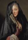 The Lady With The Veil By Alexander Roslin Plakat Plakat / 21x30cm